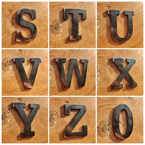 metal house numbers and letters|3 inch metal house numbers.